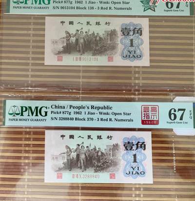 北极狼藏苑社（40）精品专场 - 41921-三版币·四星·最高指示·豹子身·四星渡背珍
