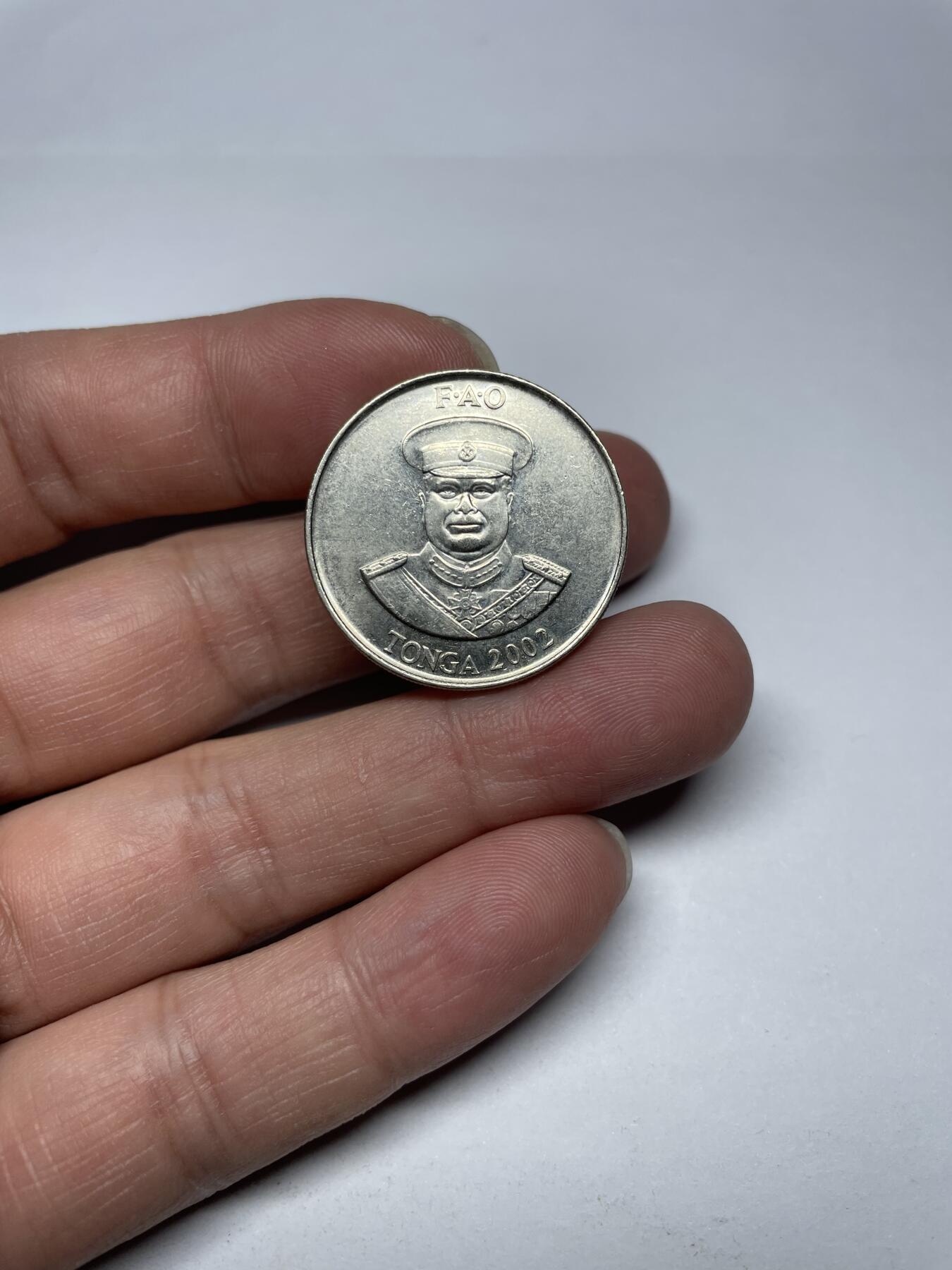 每日一拍，2024年集古藏今外币拍卖第十九期-第9场—（总第189拍），可以寄存60天，满160元包邮。 2002年汤加20分
