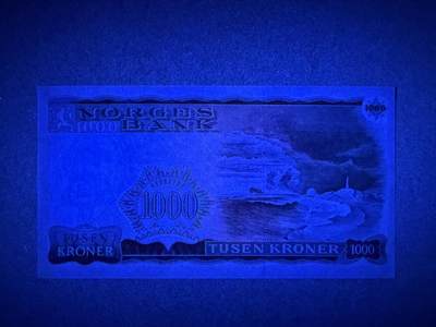 《张总收藏》181期-外币精品百拍特别场 挪威1000克朗 UNC 1978年 挪威剧作家易卜生 A冠