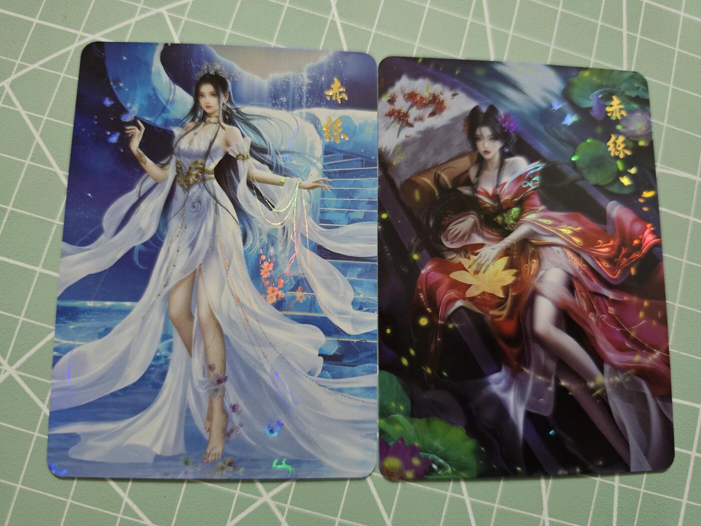 龙虎卡牌19场（龙腾虎踞万里行） 彩闪2张 赤练