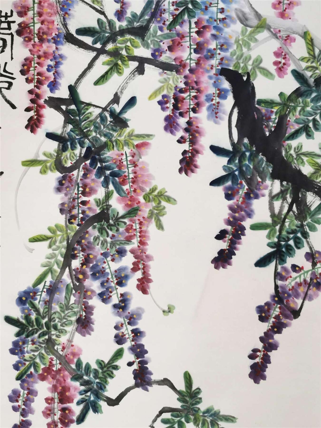 承乾2024年秋季文物艺术品拍卖会 娄师白 春光 纸本立轴 137×68cm