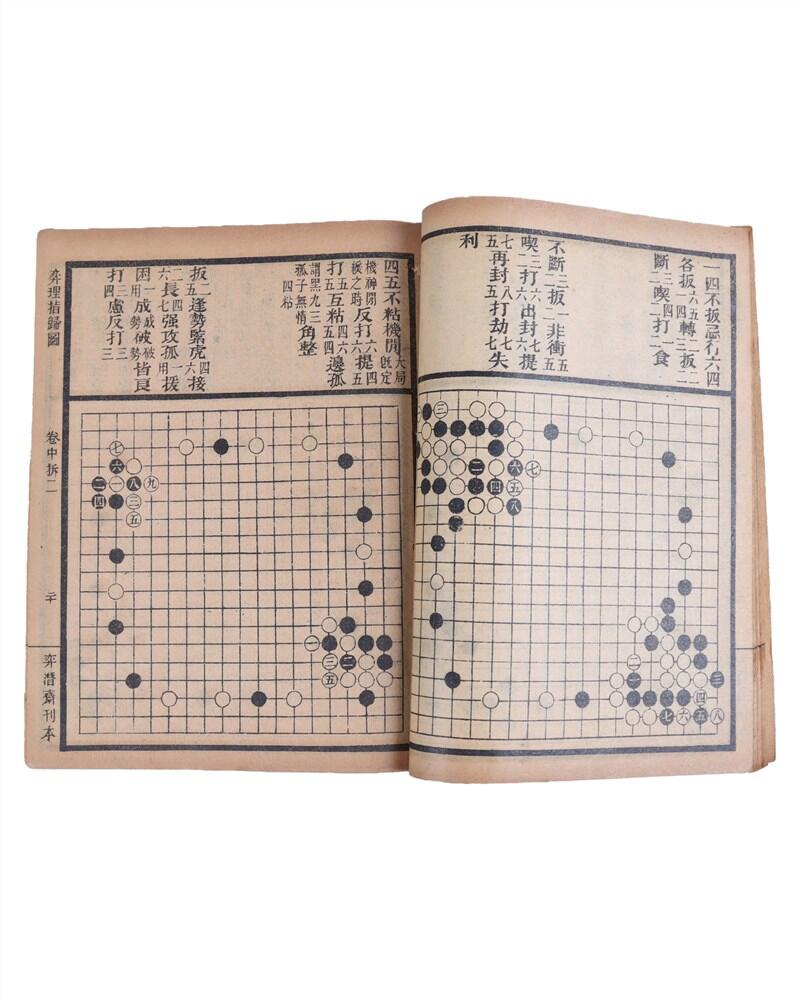 承乾2024年秋季文物艺术品拍卖会 民国 弈理指归图（1函6册） 纸本线装 20.3*15cm
