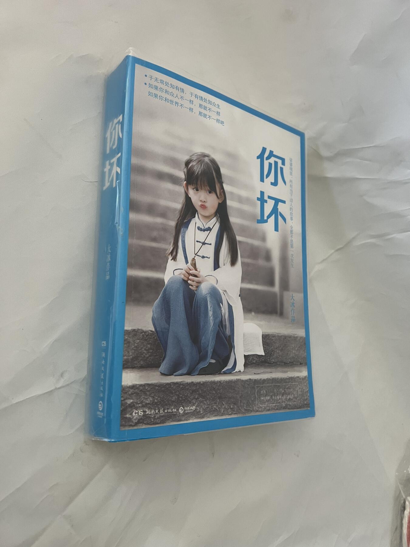 零元拍：野生作家说书人 大冰亲笔签名著书《你坏》