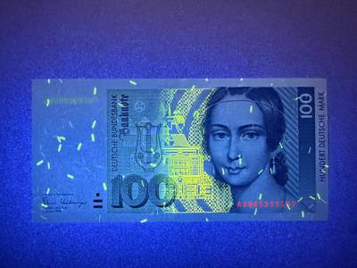 《张总收藏》181期-外币精品百拍特别场 德国100马克 UNC 1989年 克拉拉 无4