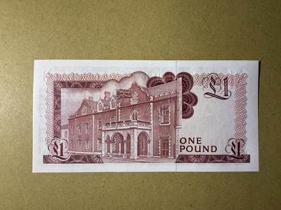 《张总收藏》181期-外币精品百拍特别场 直布罗陀1镑 UNC 1988年女王钞