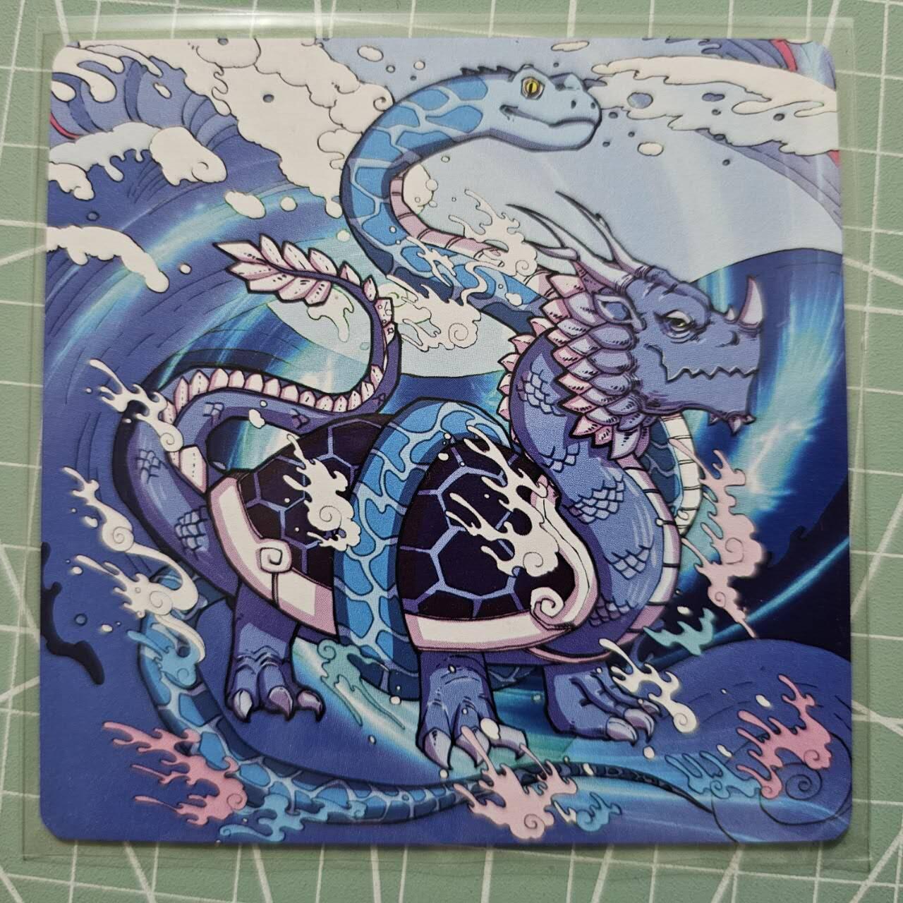 龙虎卡牌19场（龙腾虎踞万里行） 方卡普卡 小花瓣-四方神兽玄武