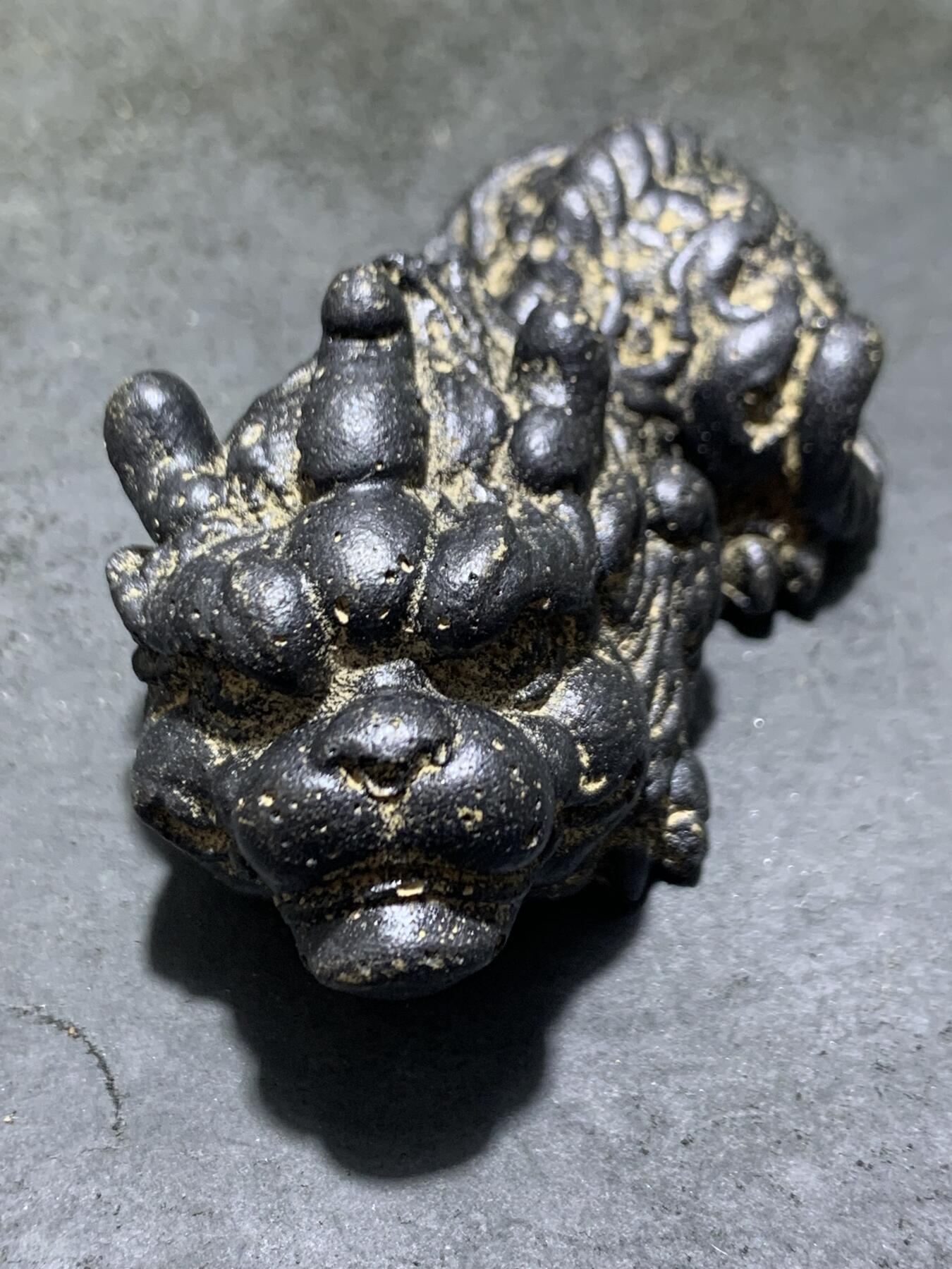 仿古小卧龙禅意中国风桌面案头小摆件（镇纸，把件） 一块，