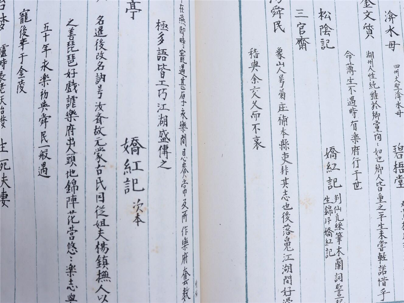 承乾2024年秋季文物艺术品拍卖会 1960年 一版一印《天一阁资格写本正续录鬼簿》 纸本线装 30.2*20.2cm