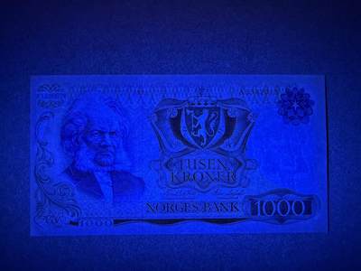 《张总收藏》181期-外币精品百拍特别场 挪威1000克朗 UNC 1978年 挪威剧作家易卜生 A冠