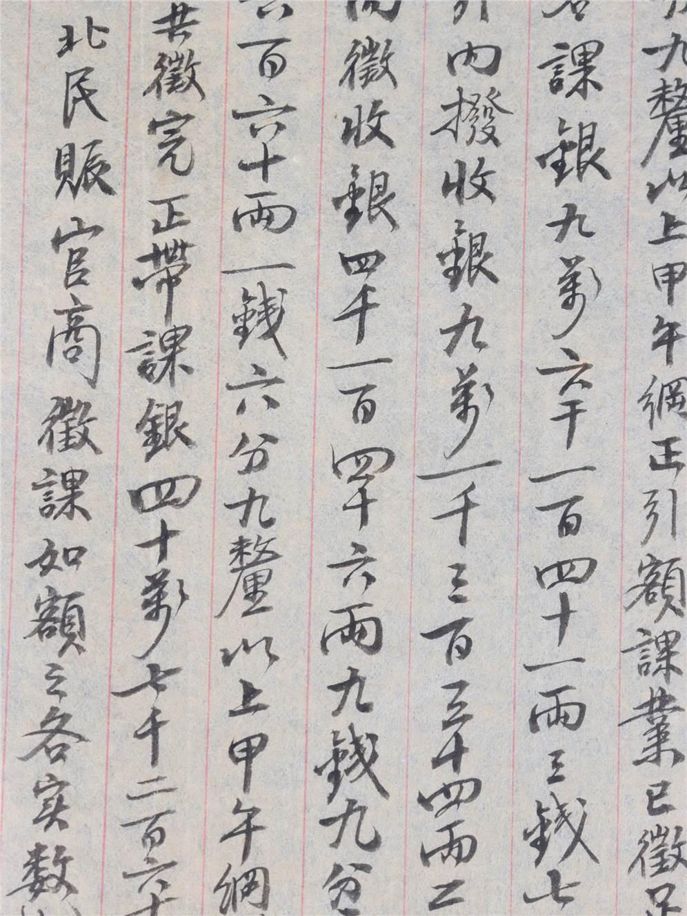 承乾2024年秋季文物艺术品拍卖会 清代 林则徐奏稿 纸本单页 33*24