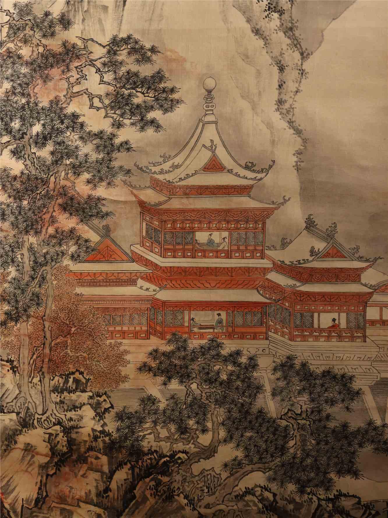 承乾2024年秋季文物艺术品拍卖会 溥心畬 山水 纸本立轴 122*66