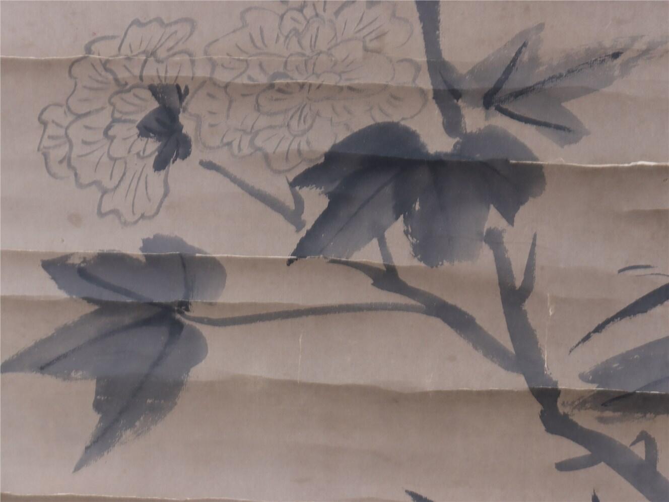 承乾2024年秋季文物艺术品拍卖会 王武 花鸟 纸本立轴 134*49cm