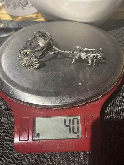 意大利8 0 0銀雙馬手工馬車擺件禮物 - 意大利8 0 0銀雙馬手工馬車擺件禮物