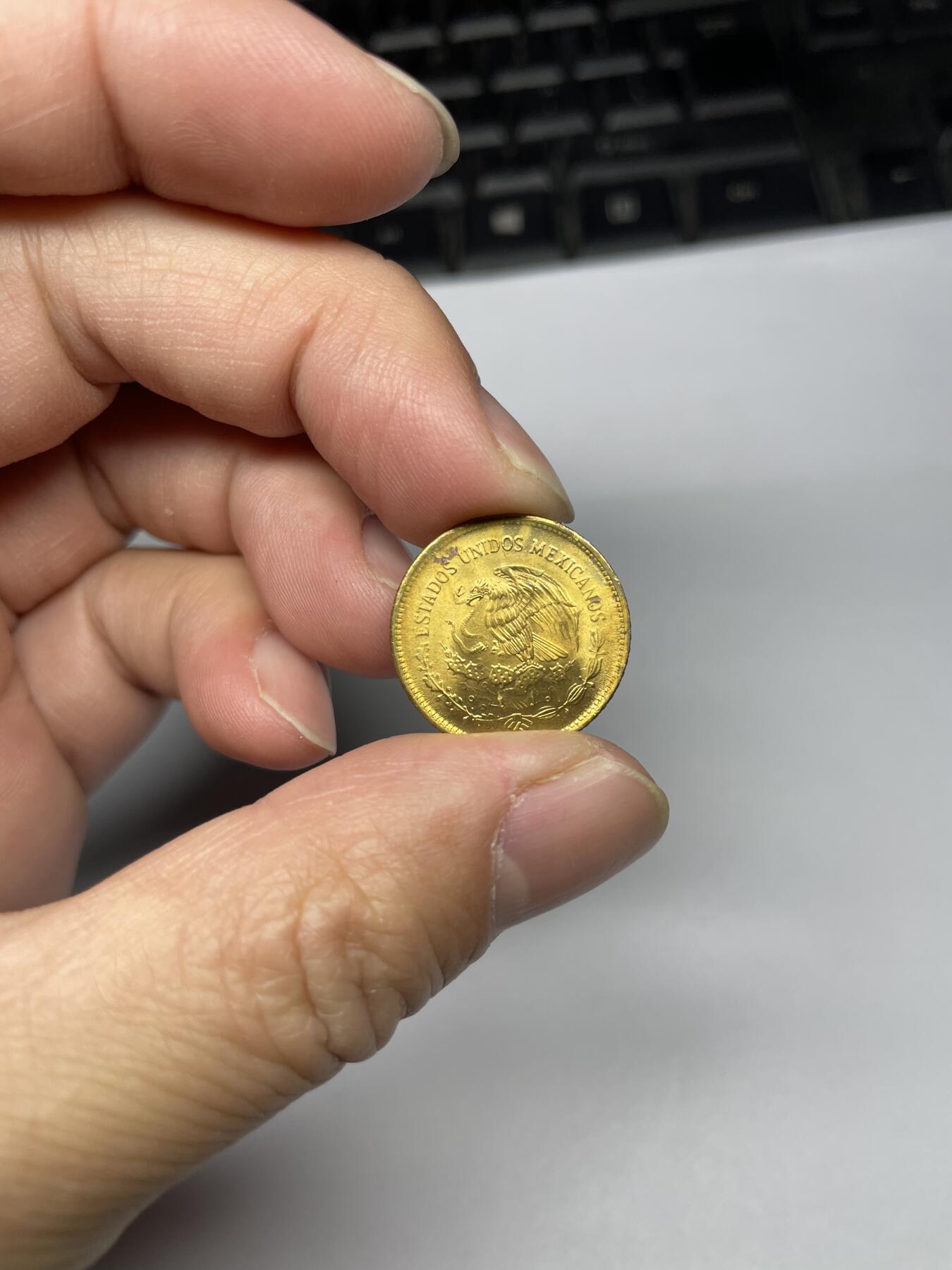 每日一拍，2024年集古藏今外币拍卖第十九期-第9场—（总第189拍），可以寄存60天，满160元包邮。 1984年墨西哥20分
