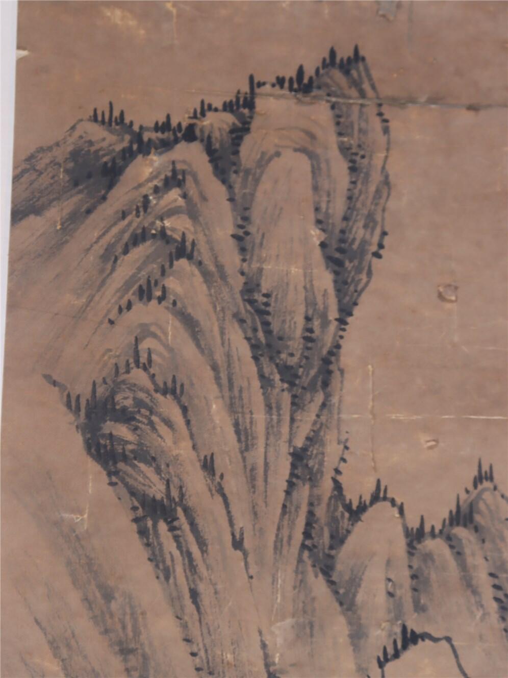 承乾2024年秋季文物艺术品拍卖会 石涛 山水 书法 166*46.3cm