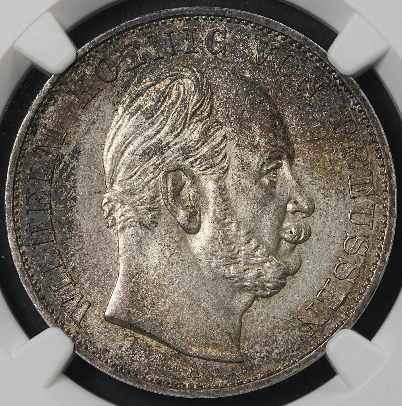 修遠堂世界钱币第五十二期 全场包邮 NGC MS62 1871年普鲁士-普法战争胜利1泰勒银币