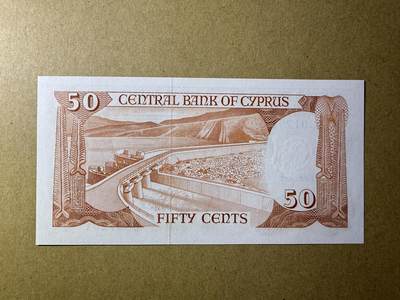 《张总收藏》181期-外币精品百拍特别场 塞浦路斯50分 UNC 1983年 无47