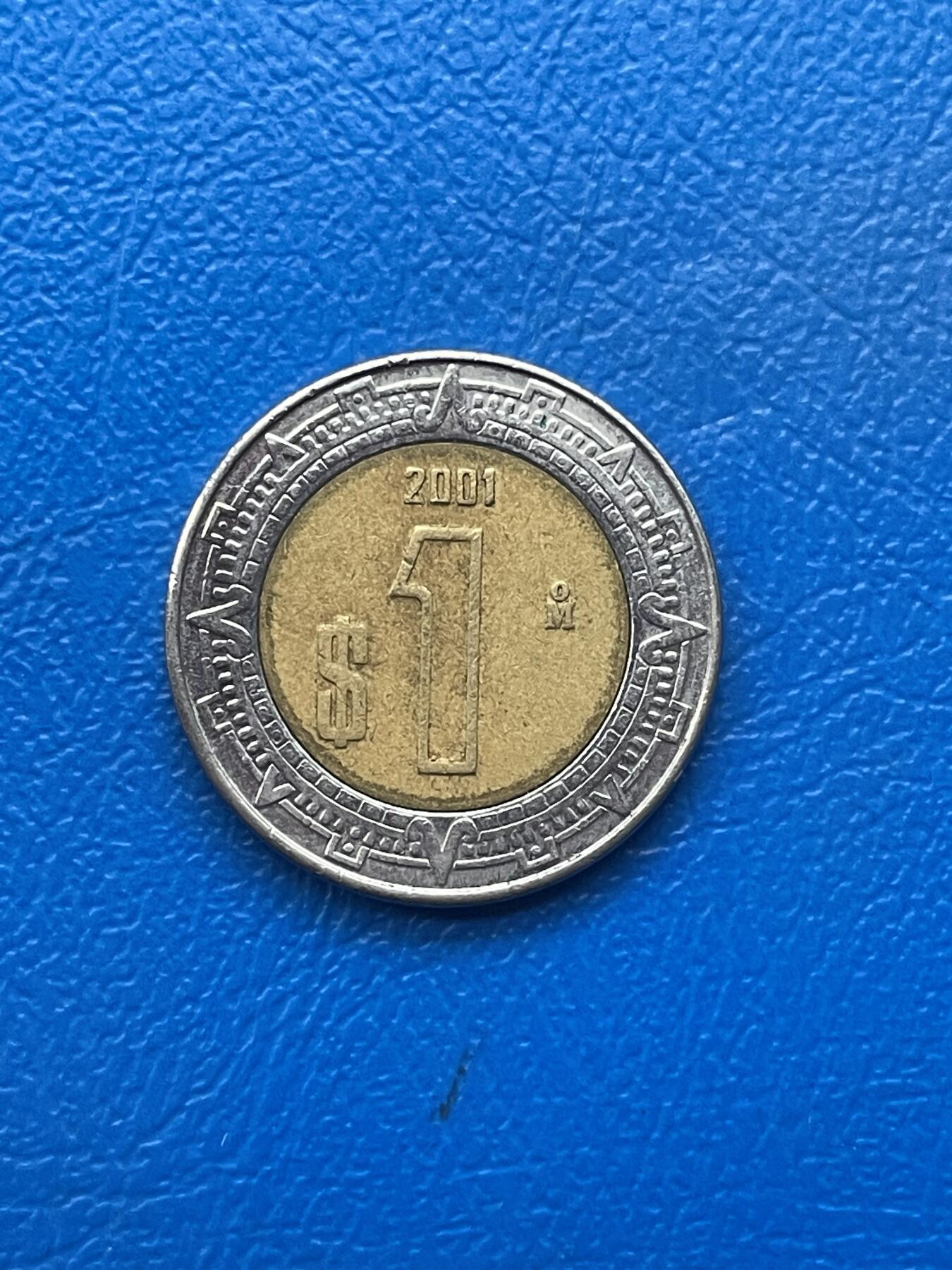金银花邮币世界各国硬币专场05 无佣金 墨西哥🇲🇽1