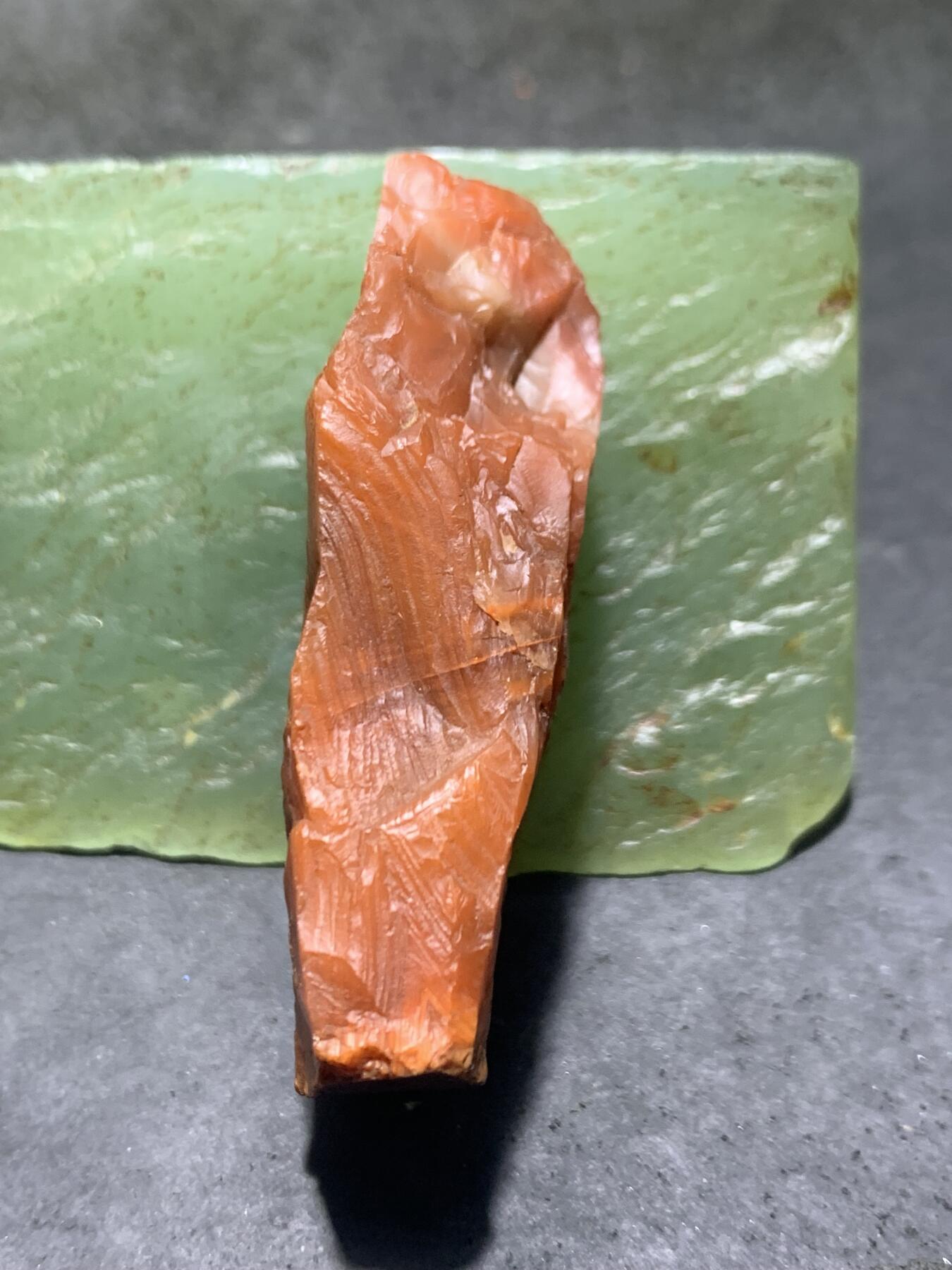 精美原皮冰红大开窗料南红玛瑙原石一颗，