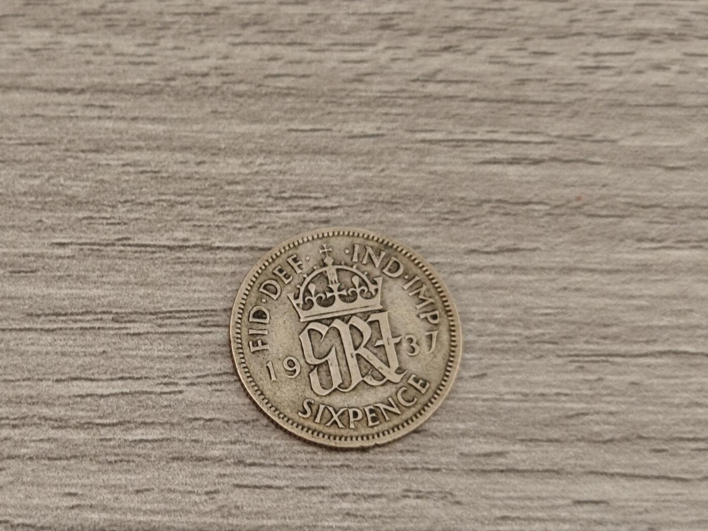 小小杂货铺22期  满五十包邮 可寄存 一元佣金 （银币、散币） 英国六便士银币