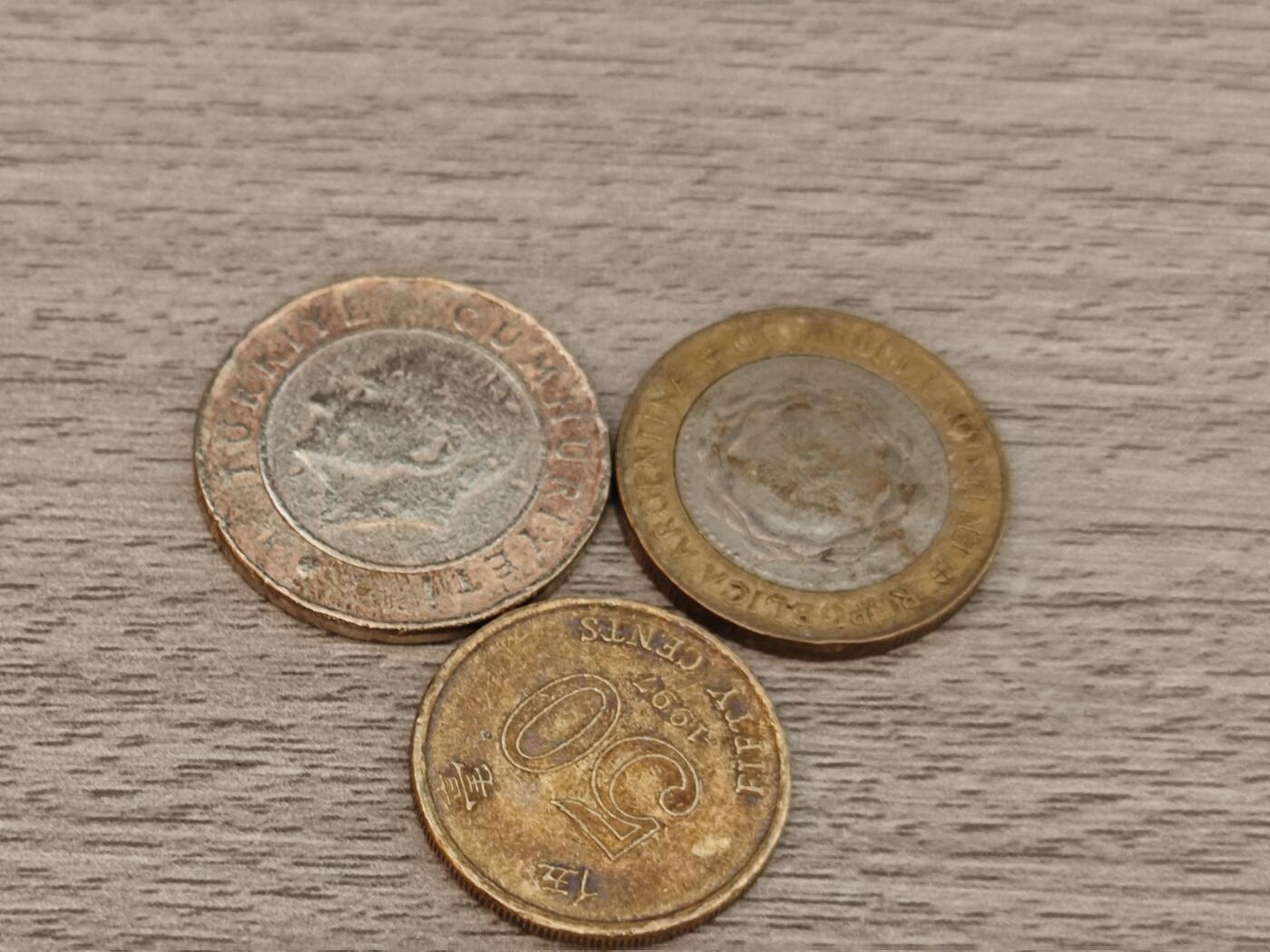 小小杂货铺22期  满五十包邮 可寄存 一元佣金 （银币、散币） 杂币三枚第三组