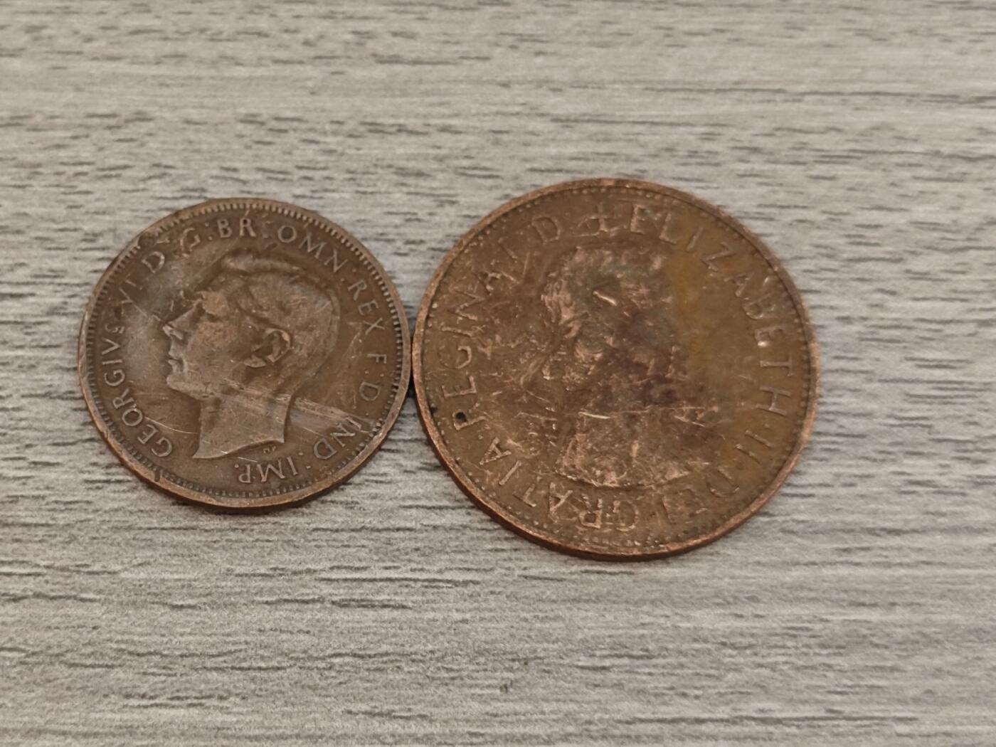 小小杂货铺22期  满五十包邮 可寄存 一元佣金 （银币、散币） 差品铜便士两枚