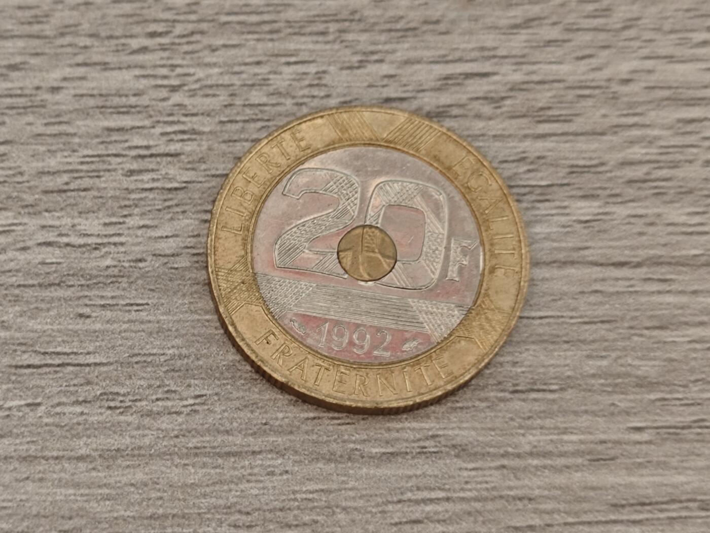 小小杂货铺22期  满五十包邮 可寄存 一元佣金 （银币、散币） 法国20法郎