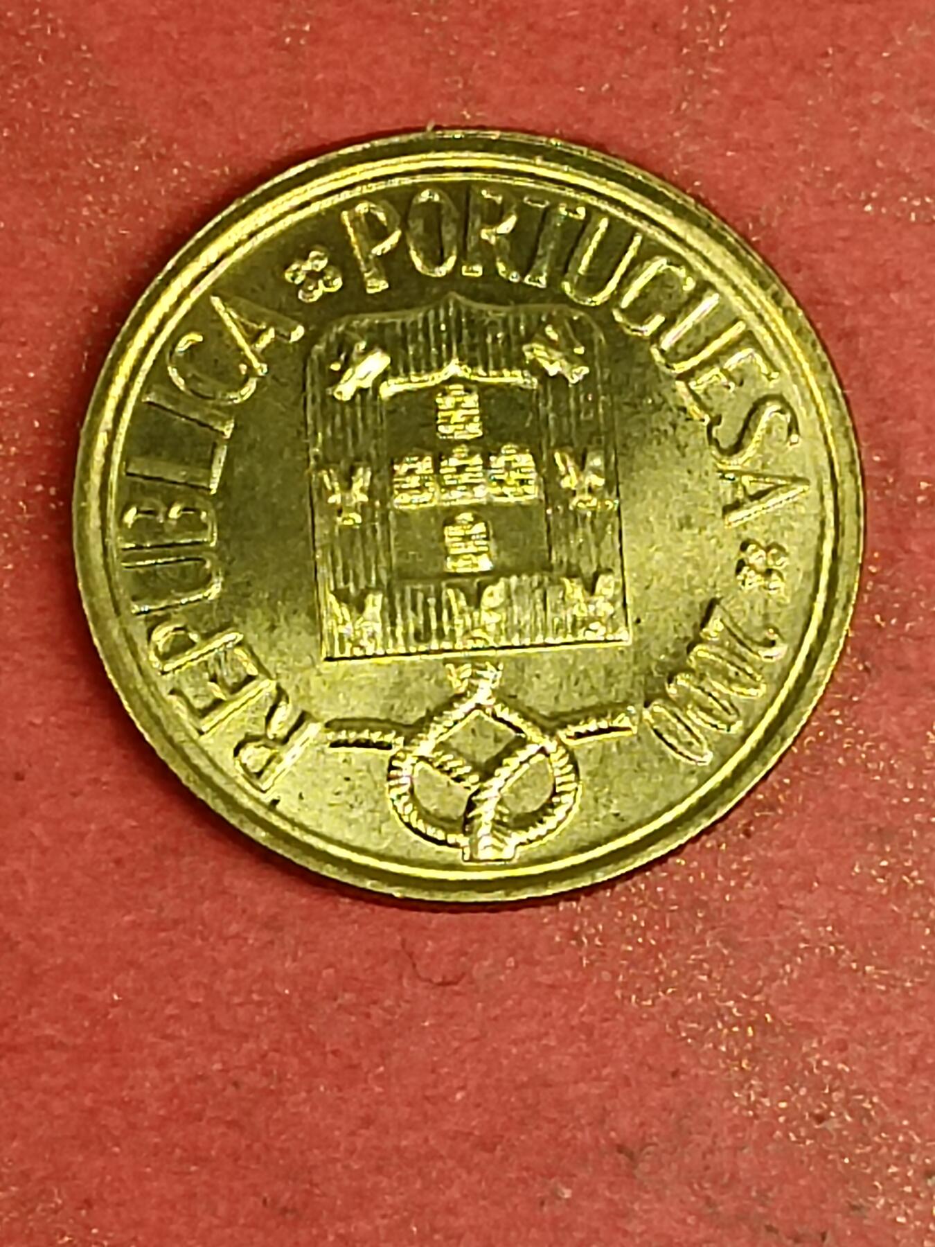 吉祥压岁钱外国硬币第45场 葡萄牙硬币2000