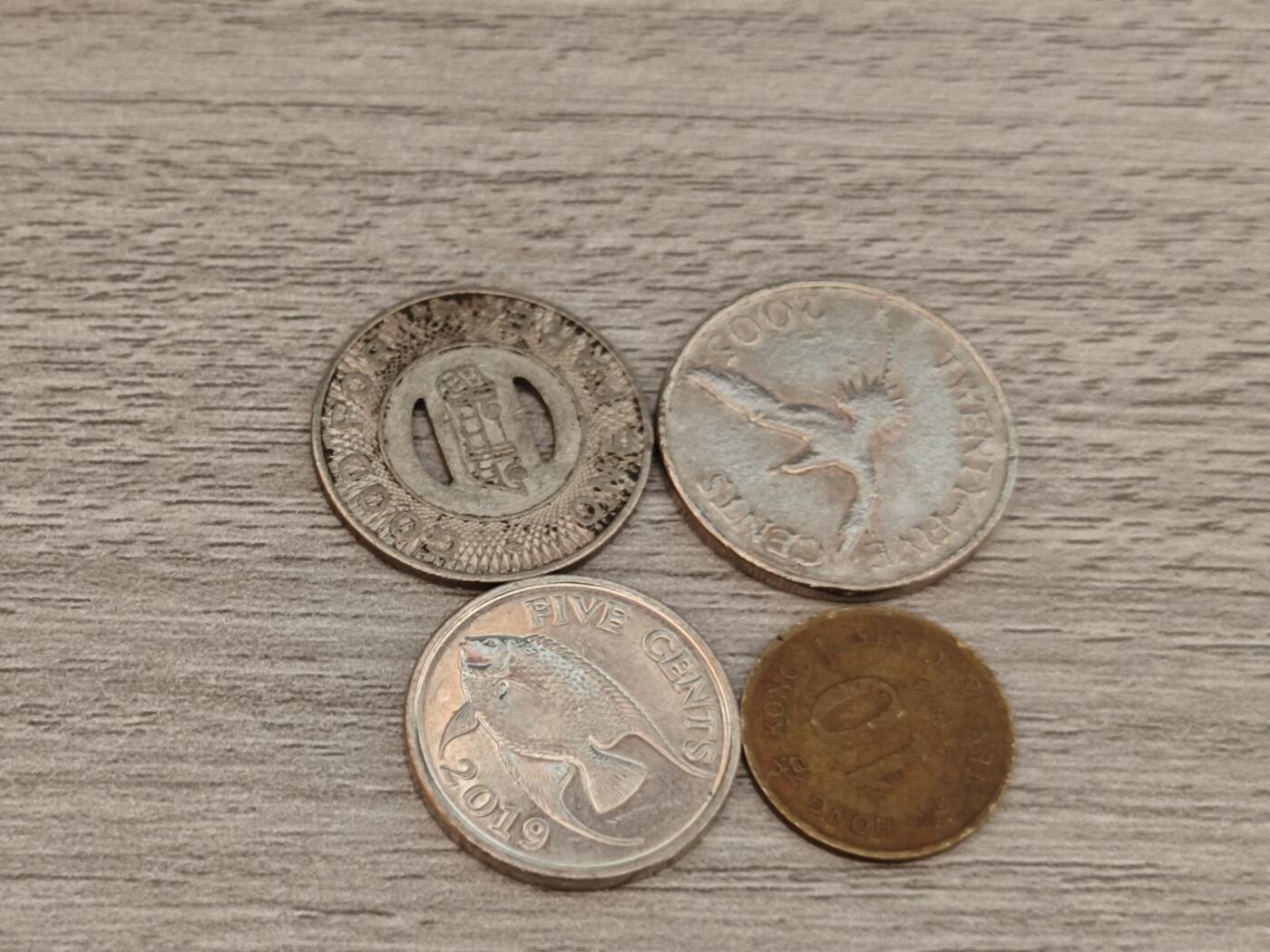 小小杂货铺22期  满五十包邮 可寄存 一元佣金 （银币、散币） 杂币四枚第一组