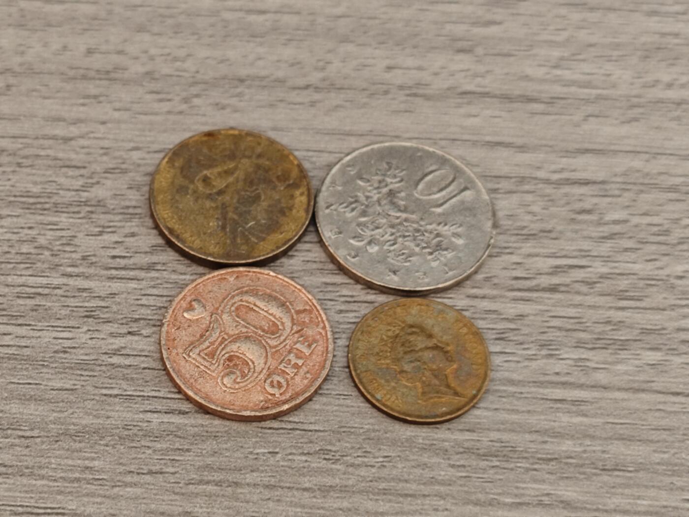 小小杂货铺22期  满五十包邮 可寄存 一元佣金 （银币、散币） 杂币四枚第六组