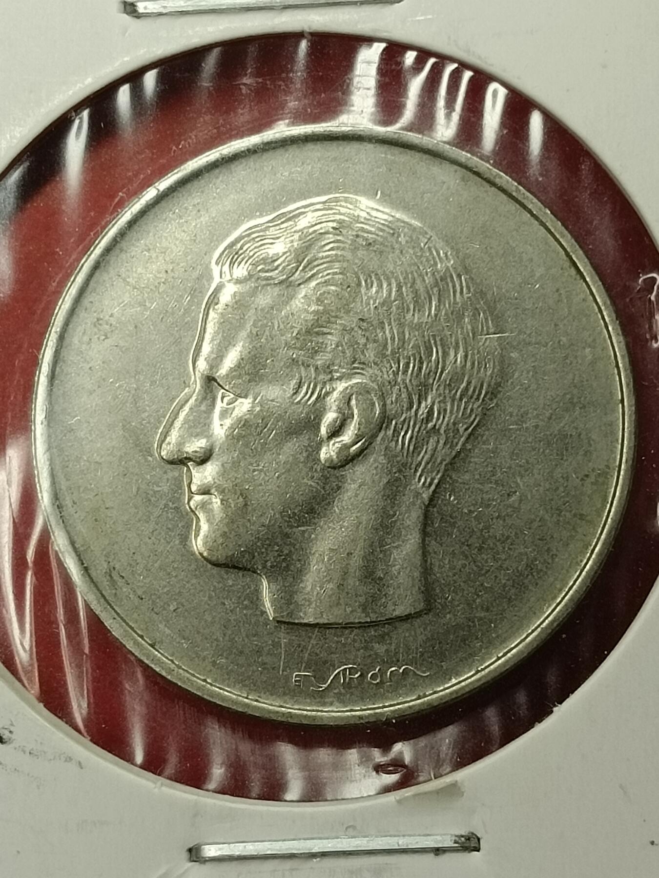 吉祥压岁钱外国硬币第45场 比利时硬币1972