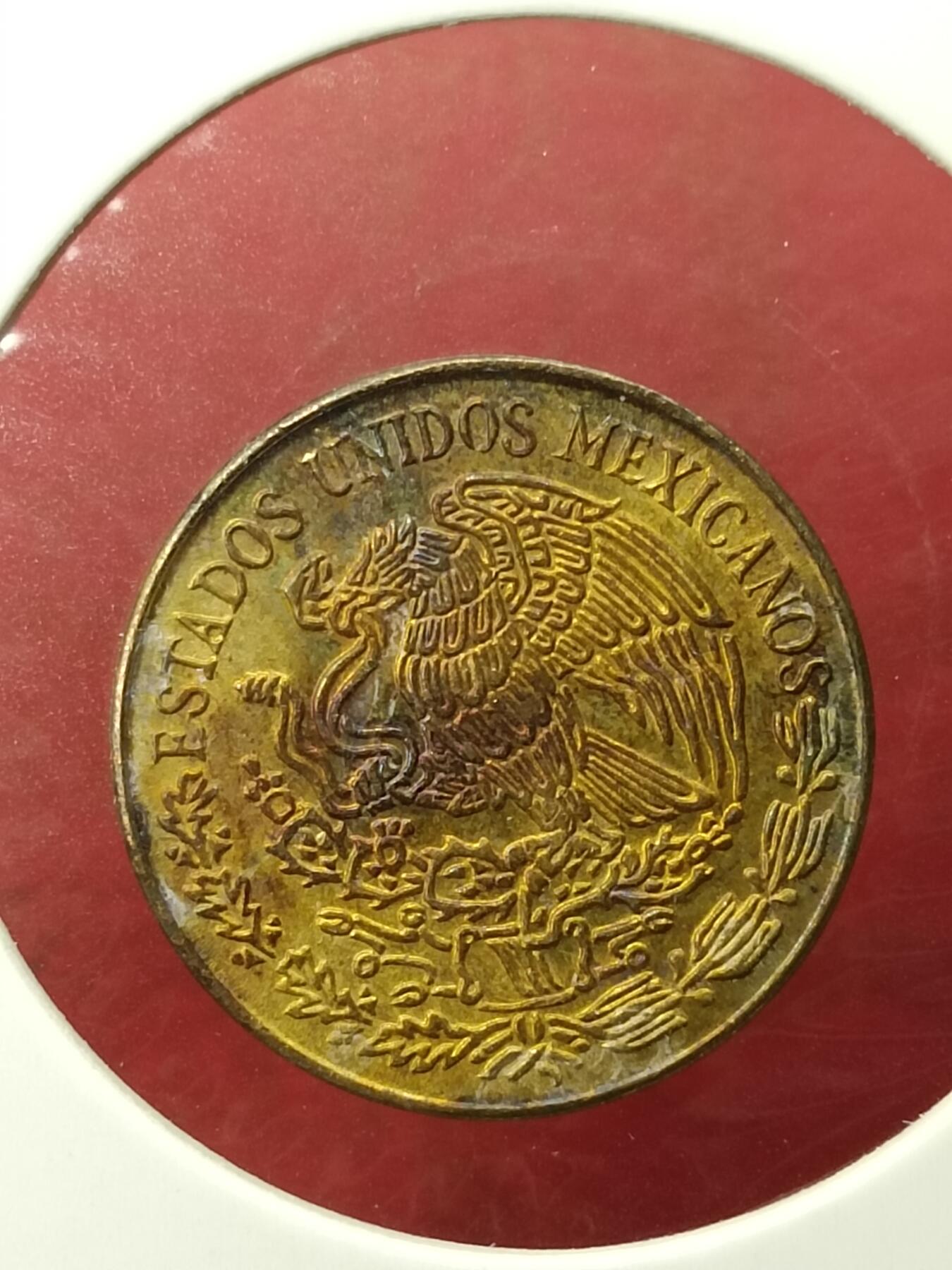 吉祥压岁钱外国硬币第45场 墨西哥硬币1971