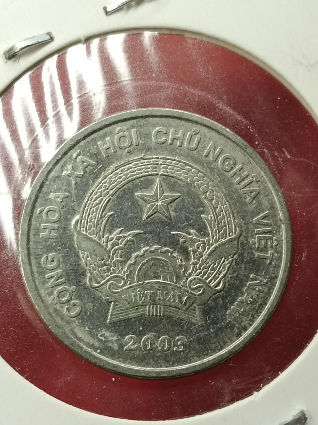 吉祥压岁钱外国硬币第45场 越南硬币2003