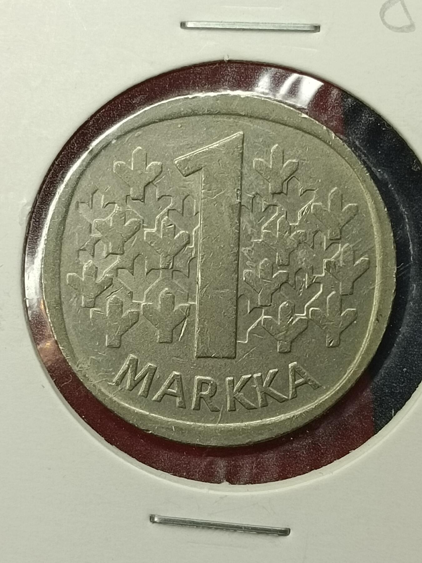 吉祥压岁钱外国硬币第45场 芬兰硬币1974