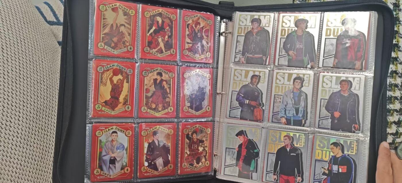 灌篮高手大全套附送卡牌公司专属卡册
