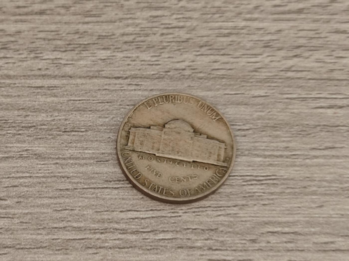 小小杂货铺22期  满五十包邮 可寄存 一元佣金 （银币、散币） 美国1941五美分银币