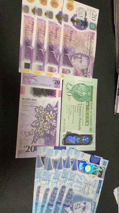 英国查尔斯20塑料钞 - 英国查尔斯20塑料钞