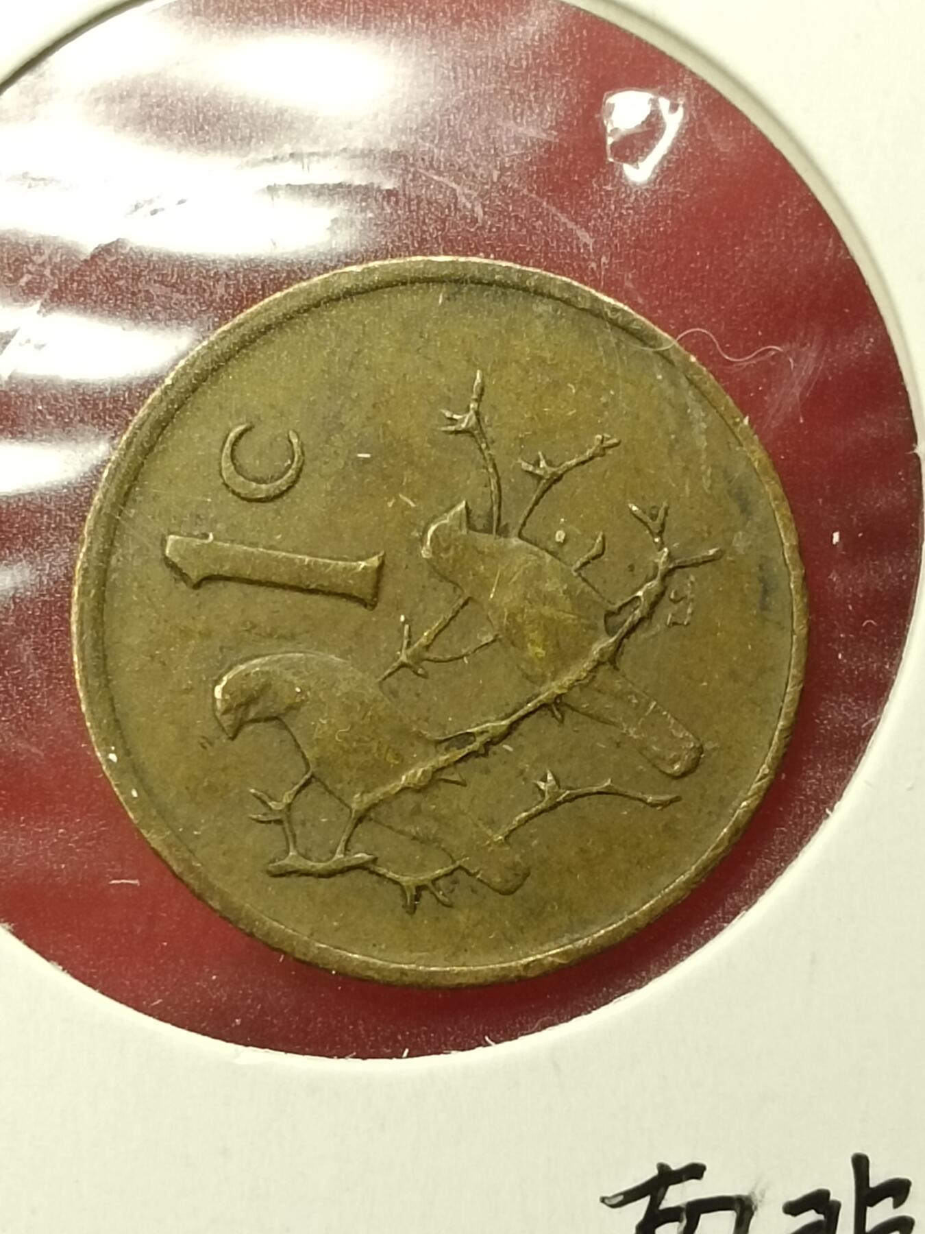 吉祥压岁钱外国硬币第45场 南非硬币1975