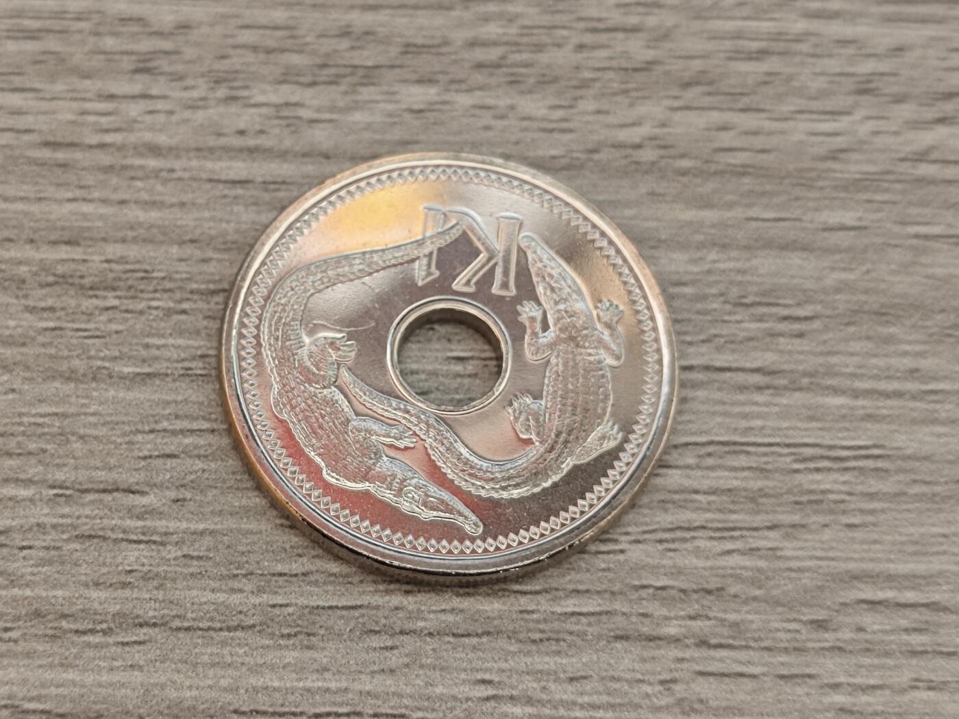 小小杂货铺22期  满五十包邮 可寄存 一元佣金 （银币、散币） 巴布新几内亚一吉娜钢版