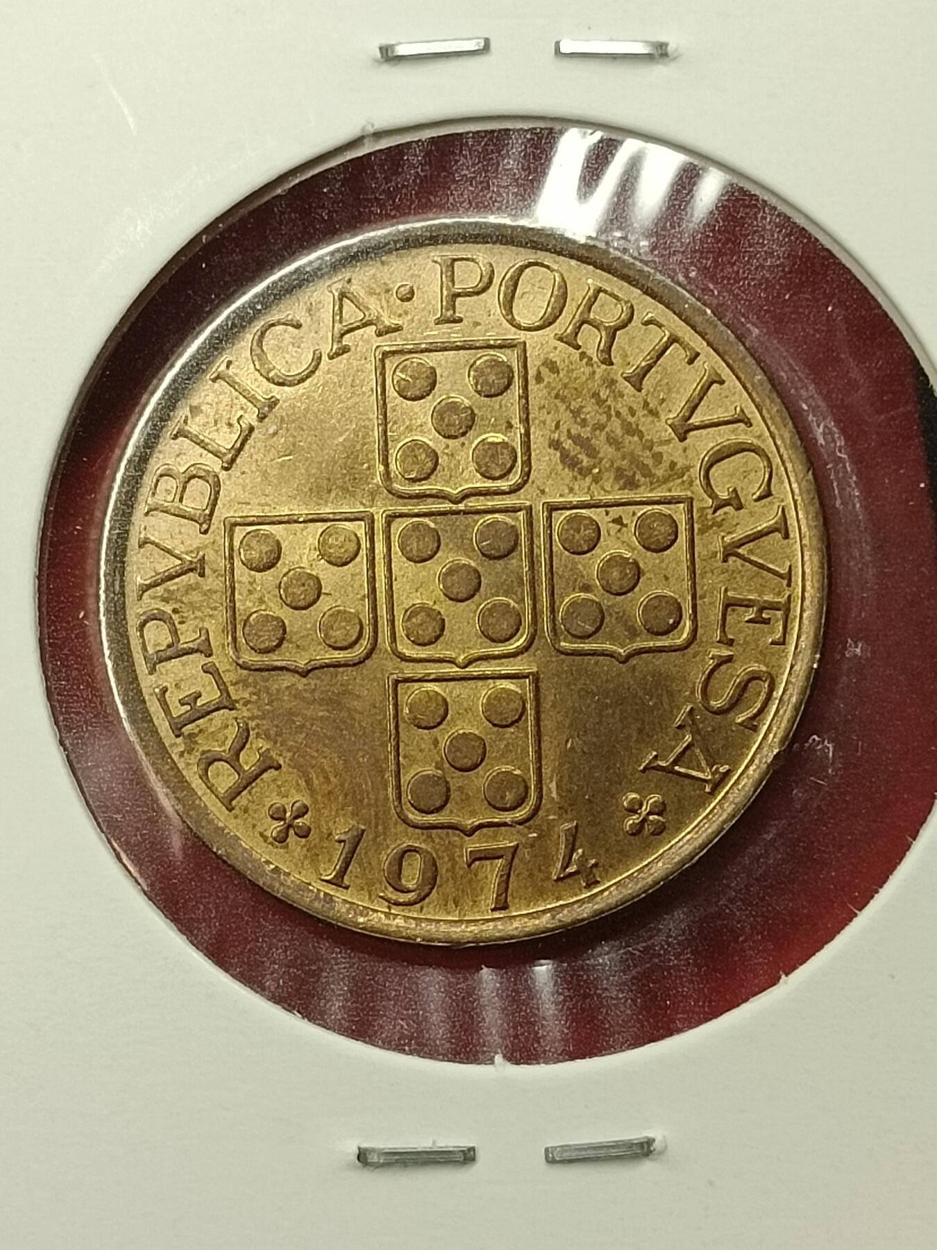 吉祥压岁钱外国硬币第45场 葡萄牙硬币1974