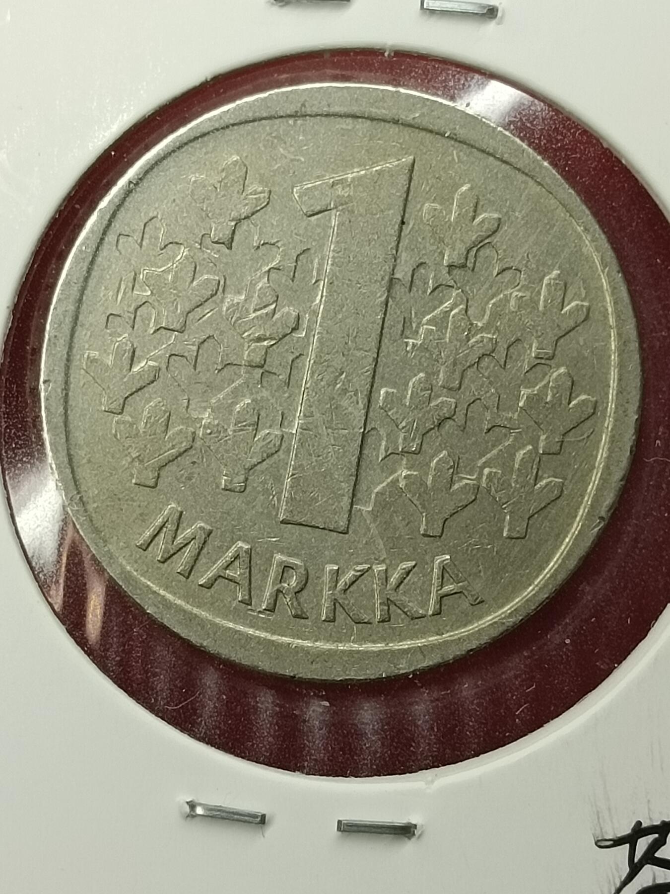 吉祥压岁钱外国硬币第45场 芬兰硬币1972