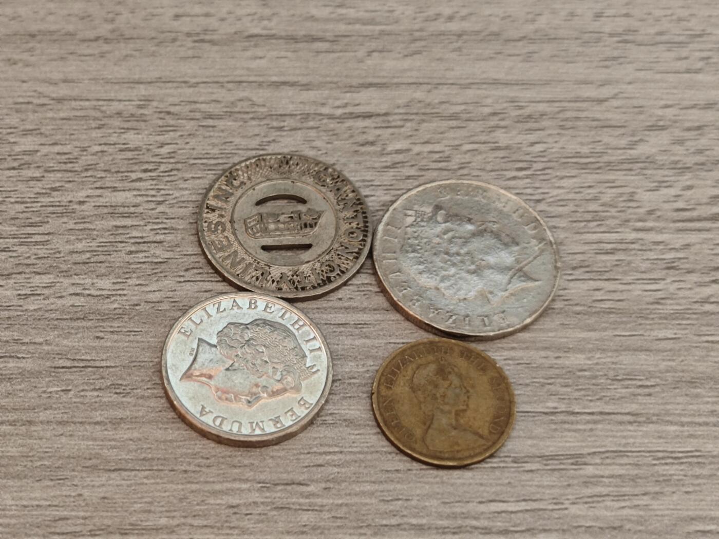 小小杂货铺22期  满五十包邮 可寄存 一元佣金 （银币、散币） 杂币四枚第一组