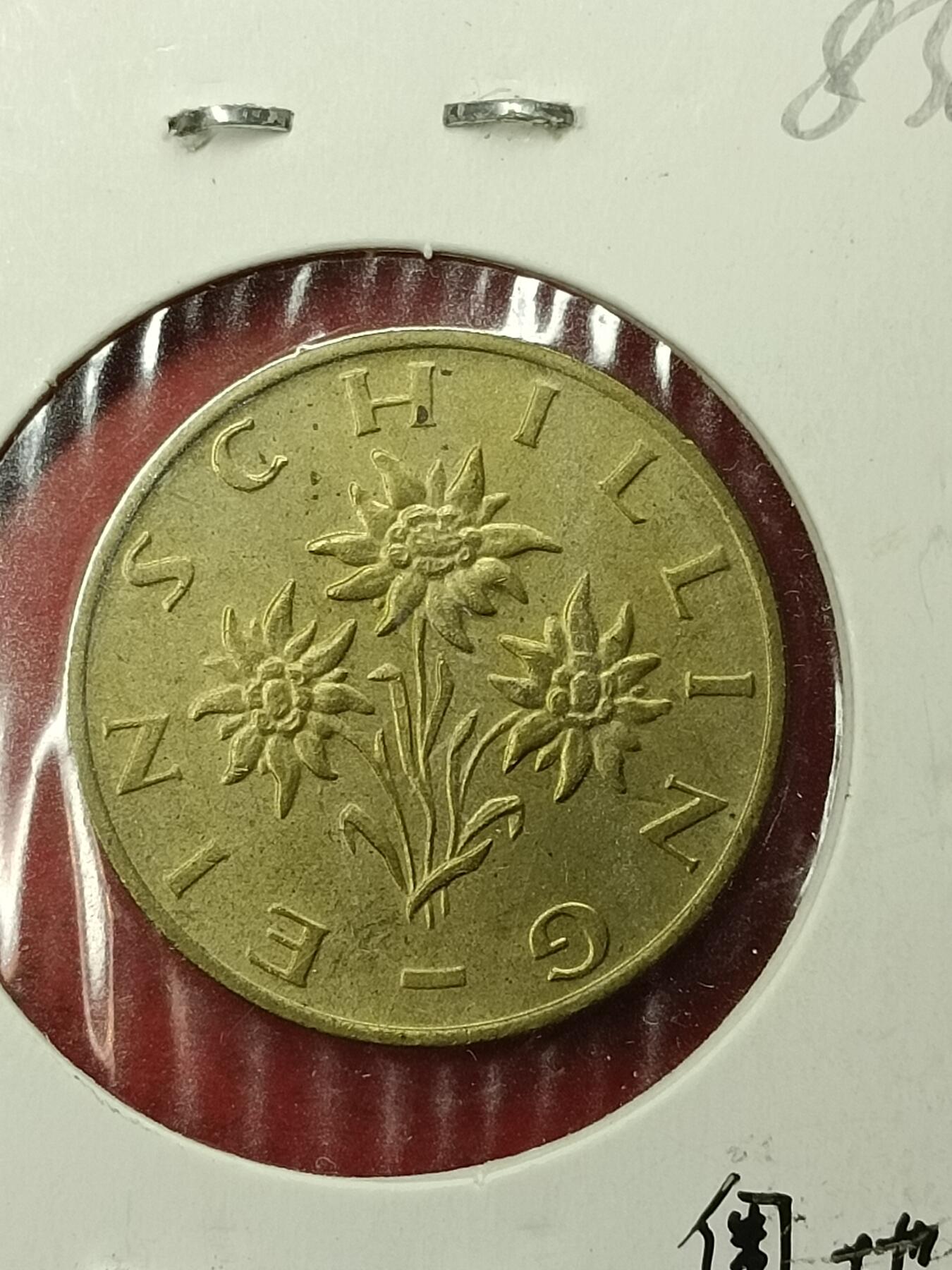 吉祥压岁钱外国硬币第45场 奥地利硬币1981