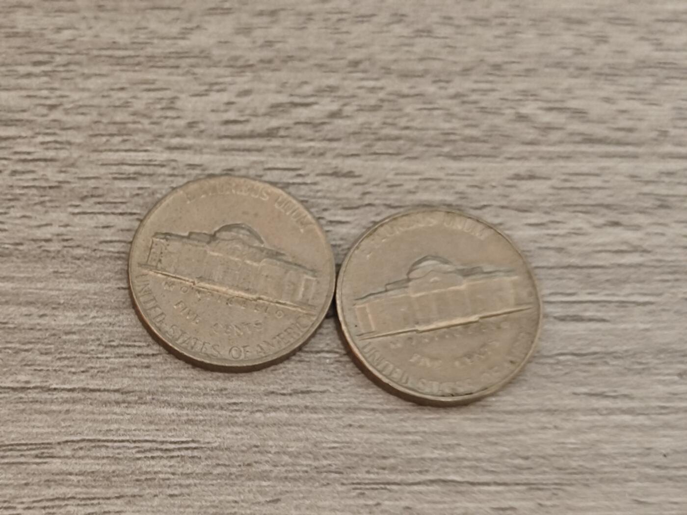 小小杂货铺22期  满五十包邮 可寄存 一元佣金 （银币、散币） 五美分两枚