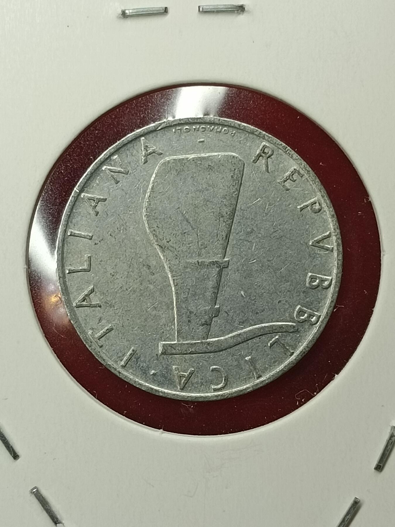 吉祥压岁钱外国硬币第45场 意大利硬币1955