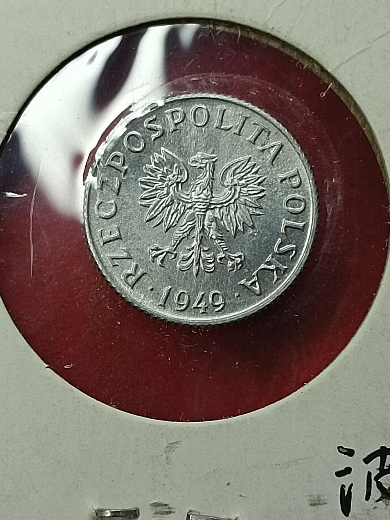 吉祥压岁钱外国硬币第45场 波兰硬币1949