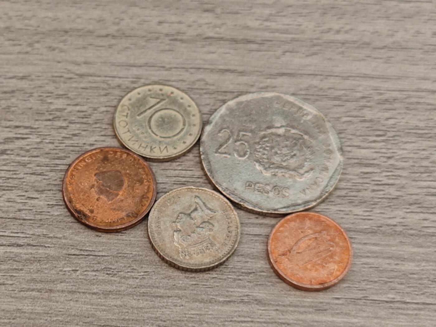 小小杂货铺22期  满五十包邮 可寄存 一元佣金 （银币、散币） 杂币五枚第四组