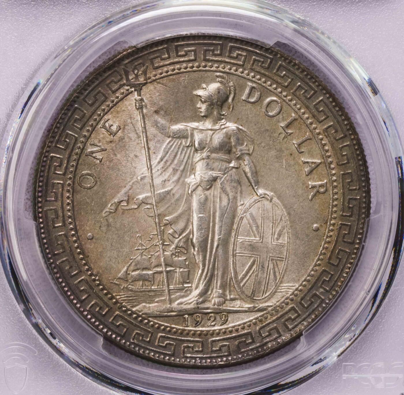 PCGS-MS64 环彩1929B站洋 好状态