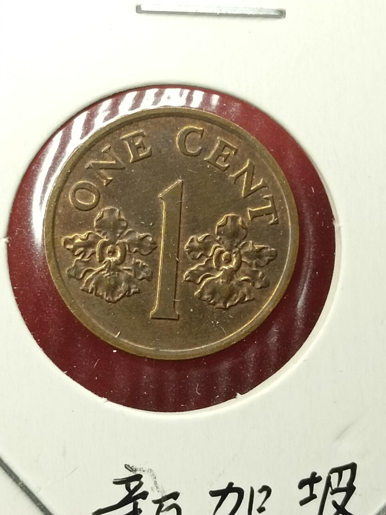 吉祥压岁钱外国硬币第45场 新加坡硬币1994