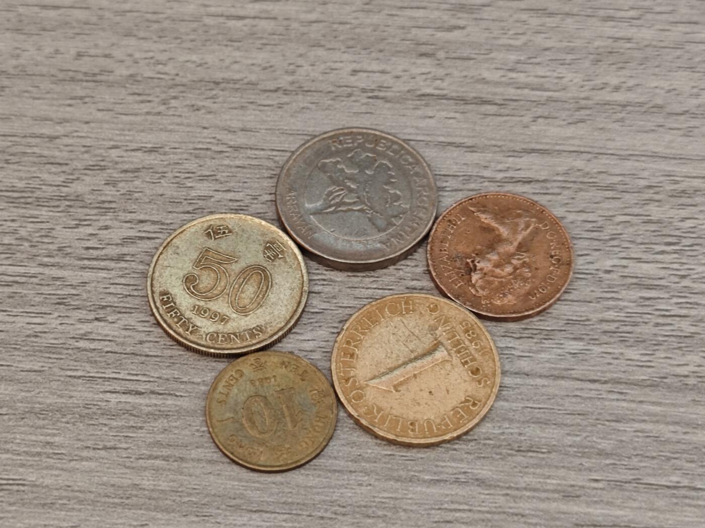 小小杂货铺22期  满五十包邮 可寄存 一元佣金 （银币、散币） 杂币五枚第三组